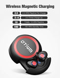 Wireless Earbuds Bluetooth Headphones, True Wireless Earbuds Bluetooth 5.0 Earphones Stereo Hi-Fi Sound Deep Bass Bluetooth Headset with Wireless Charging Case for Gift